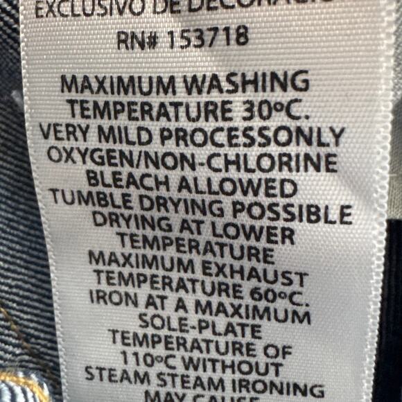 Joe's Jeans Little Girls Raw Hem Rhinestone Jeans Size 12 NWOT Designer Kids - Picture 11 of 11